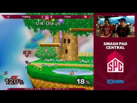 SPC 110 Losers Semis - Yingling (Falco) vs Floats (Fox)