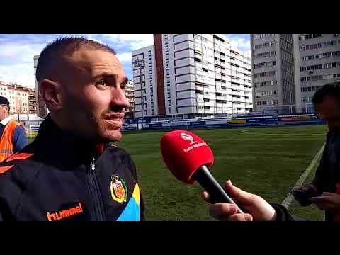 Rueda de prensa de Óscar García C. E. Europa - C. E. L'Hospitalet