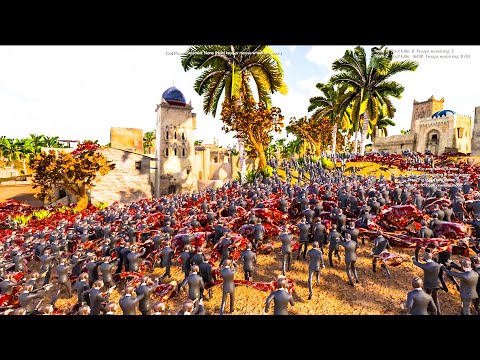 10000 Action Man VS 1 MILLION Troll  - Ultimate Epic Battle Simulator 2 UEBS 2