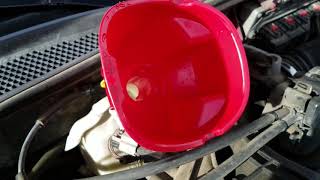2007 Chrysler PT Cruiser bleeding cooling system adding coolant