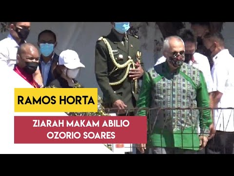 Presiden Timor Leste Ziarah ke Makam Abilio Soares & El Tari di Kupang