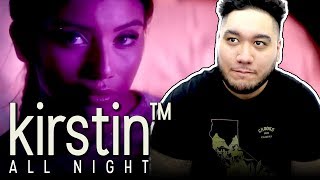kirstin - All Night (Official Video) REACTION!!!