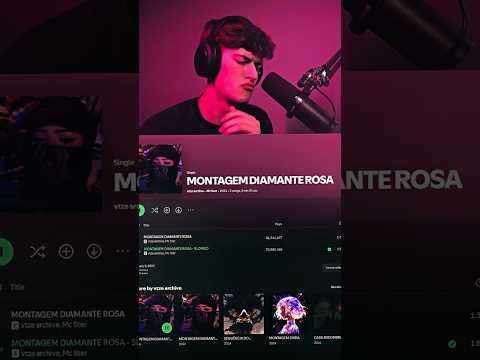 Montagem Diamante Rose Slowed is just a Vibe!