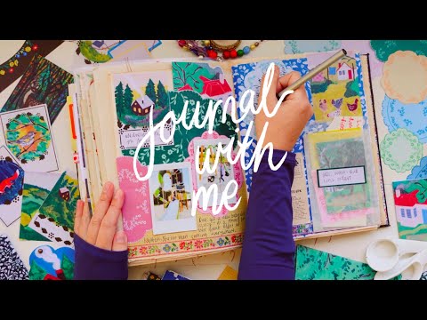 junk journal with me  process video ideas tips