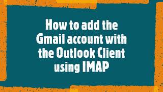 Download the video "How to configure the Gmail account in the outlook with App password using IMAP"