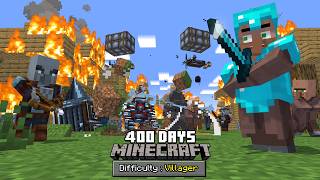 Download lagu 400 Days of Being a Villager! Fighting the Cyborg Pillager Army! mp3