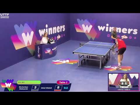 Winners League 02.10.21 Shcherban Oleksandr - Udod Oleksii 09-30