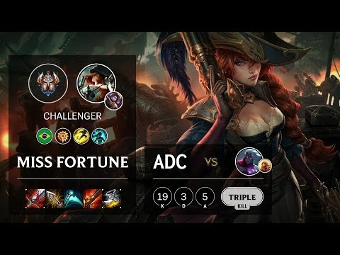 Miss Fortune ADC vs Varus - BR Challenger Patch 10.11