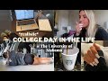 College Day in My Life: full day of classes, exams, working out, getting nails done & more