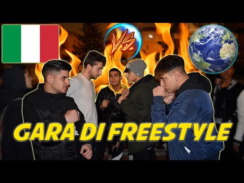 Italians VS Foreigners - Freestyle DISSING Competition!!
