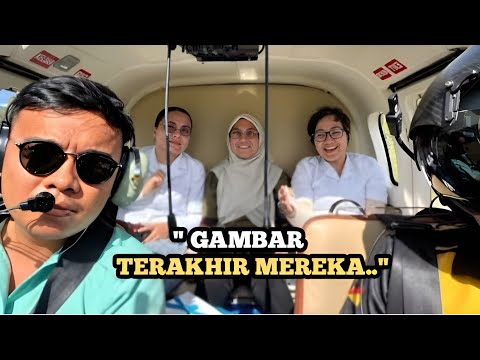 NAHAS HELIKOPTER 'FLYING DOCTOR' - TERHEMPAS DAN TERBAKAR DI SARAWAK