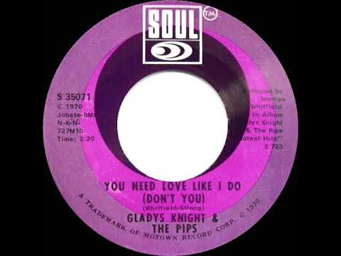 1970 HITS ARCHIVE: You Need Love Like I Do (Don’t You) - Gladys Knight & The Pips (mono 45)