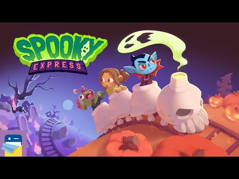 Spooky Express: iOS/Android Gameplay Walkthrough Part 1 (by Draknek Limited)