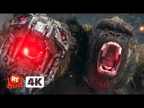 Godzilla vs. Kong (2021) 4K - Kong vs. Mechagodzilla | Movieclips