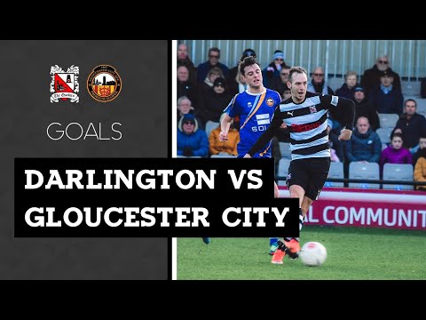 Goals: Darlington v Gloucester City