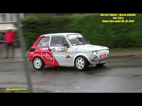 Marcin TABASZ / Marek SZĘSZOŁ - Fiat 126 p - Super Oes Lesko 06-10-2019