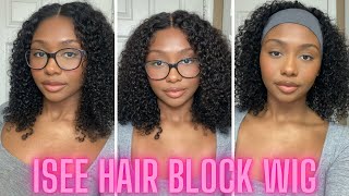 NEW ISEE HAIR BLOCK WIG!! 😱 TRYING OUT THE NEW VIRAL WIG | 3 WIGS IN 1!