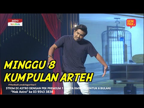 MUZIKAL LAWAK SUPERSTAR 3 - MINGGU 8 - ARTEH