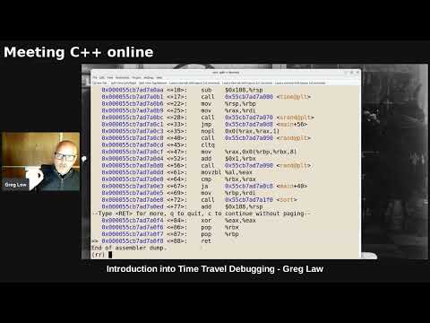 Introduction into Time Travel Debugging - Greg Law - Meeting C++ online