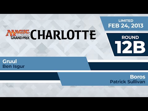 GPCHAR: Round 12b - Ben Isgur vs Patrick Sullivan | Limited
