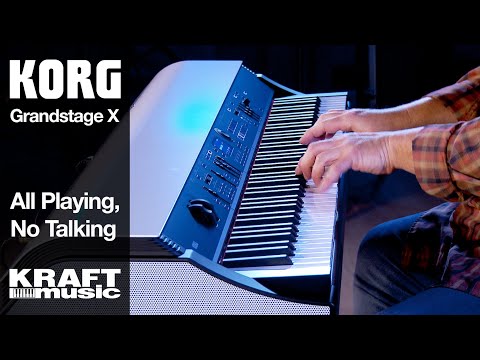 Демонстрация звучания цифрового пианино Korg Grandstage X