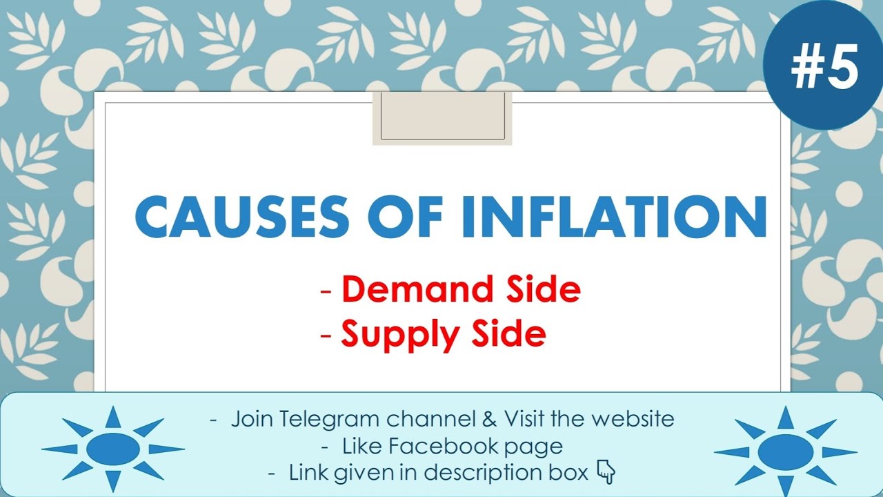 Causes of Inflation | Demand side | Supply side | Inflation | Part-5 | EK:)