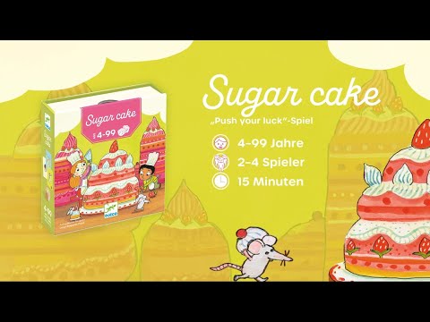 Sugar Cake, Push your luck Spiel, Djeco, Ab 4 Jahren