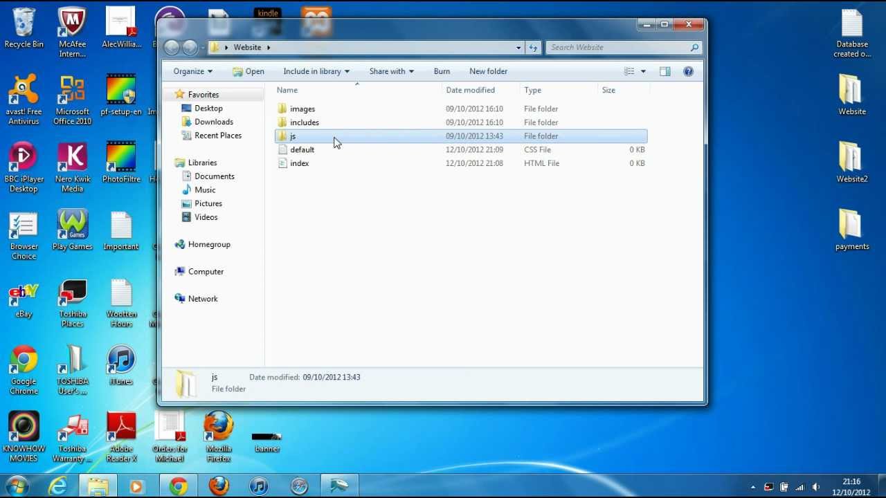 Let's Build a Website - Part 1 - Creating the Homepage