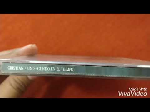 Cristian Castro - Un Segundo en el Tiempo 1993 (Unboxing)