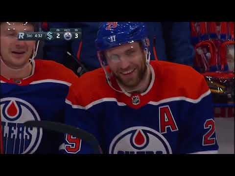 Grubauer with the assist to... Draisaitl!?