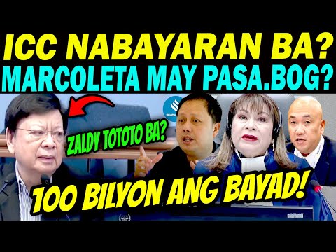 GRABE! NAGKABAYARAN ICC BATO DELAROSA GUSTO I EXPORT SA THE HAGUE  MARCOLETA MERONG BAGONG BASABOG!