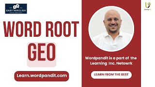 Explore the Earth with 'Geo' | Hinglish Word Root Series #3