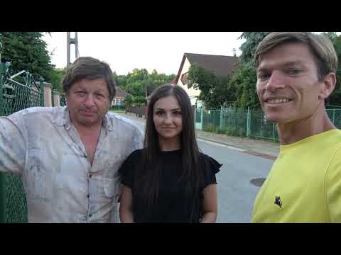 Meeting the neighbor girl in Miskolc, Hungary