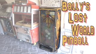 Bally's Lost World Pinball Machine - Our Biggest Repair Yet?