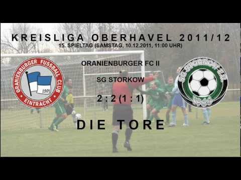 Kreisliga OHV 15. Spieltag: Oranienburger FC II - SG Storkow 2:2