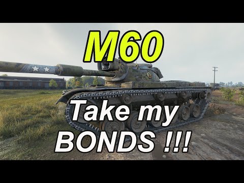 WOT ● M60 ● 9.623 Damage ● World of Tanks