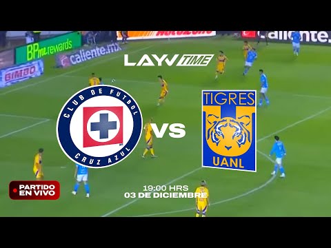 🔴EN VIVO CON IMAGEN: Cruz Azul vs Tigres SEMIFINAL IDA  - Liga MX AP 2025.