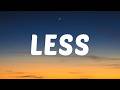 Olivia Rodrigo - less Lyrics)