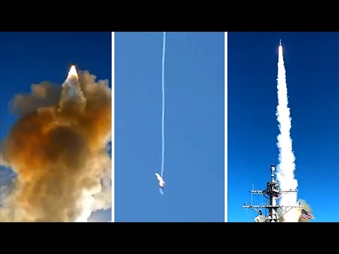 Talisman Sabre 23 | USS Rafael Peralta (DDG 115) Launch SM-2 Missile in Live Fire Drill