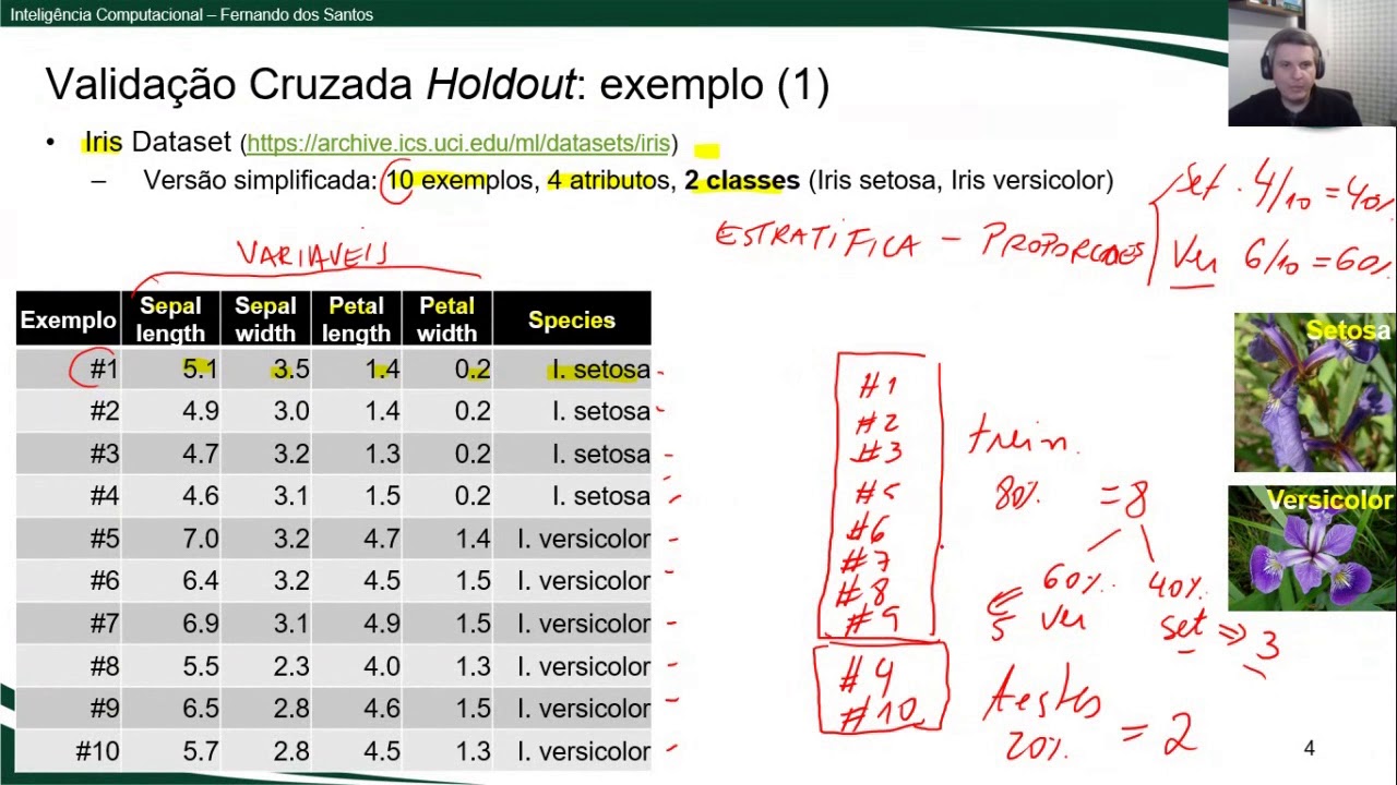 Avaliação de Modelos Preditivos: Validação cruzada Holdout