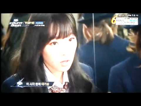 140306 소너시대 SNSD COMEBACK M.COUNTDOWN INTERVIEW