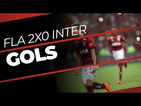 Gols - Flamengo 2 x 0 Internacional