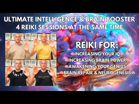 Ultimate Intelligence and Brain Booster | 4 Reiki Sessions at the same time