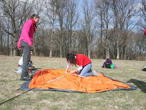 Camp scout Faget - Antrenament cercetasi Dacia Felix www.cercetasi.ro