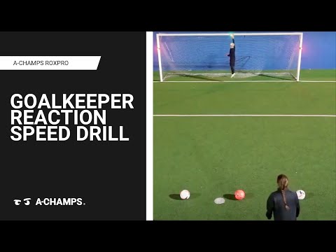 Vidéo — exercice de réactivité de gardien avec les ROXPro A-Champs