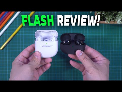 Bose QuietComfort Ultra Gen 2 vs Sony WF-1000XM5 Review Flash ⚡