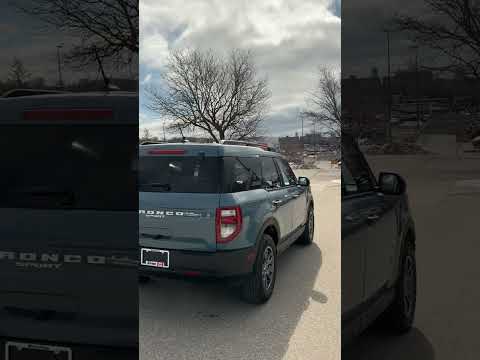 2022 Ford Bronco Sport Big Bend 4x4 in Blue for sale at Forbes Waterloo Toyota in Waterloo, ON