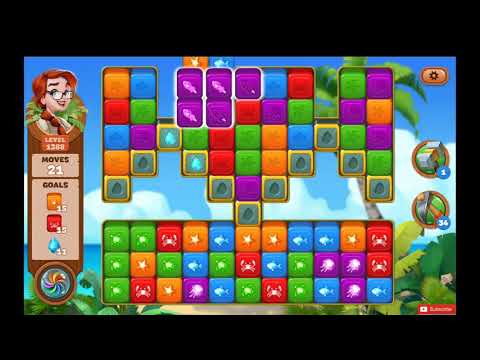 Lost Island Blast Adventure Level 1388 NO BOOSTERS - A S GAMING ✔