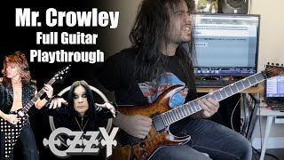 MY VERSION OF MR. CROWLEY. Full Guitar Playthrough by LUÍS KALIL