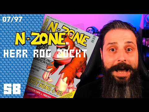 Juli 1997 die zweite Ausgabe der N-Zone | Das Kultmagazin komplett gelesen | Herr Rog zockt